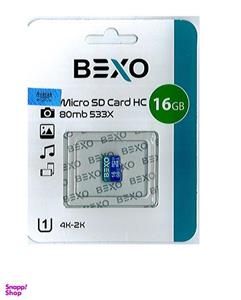 کارت حافظه MicroSD بکسو (Bexo) مدل UHSI U1 ظرفیت 16 گیگابایت