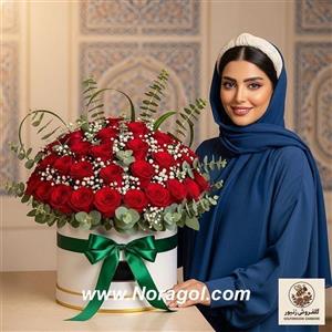 باکس گل شاه پسند | کد: ZNB-TRB-29E3E31EDF934CE195148CDBB68678FF