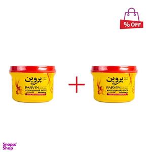 موم سرد عسلی پروین وزن 300 گرم 