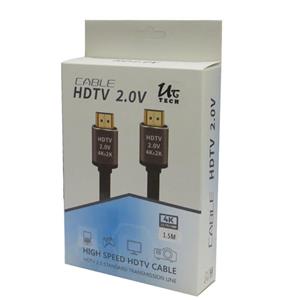 کابل تصویر UCTECH 4K× 2K HDMI متراژ 1.5 متر