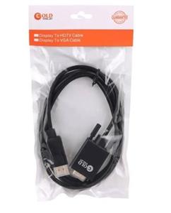 تبدیل Display Port به HDMI گلد اسکار GOLD OSCAR متراژ 1.8 متر