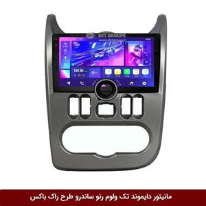 مانیتور دایموند تک ولوم رنو ساندرو طرح راک باکس مدل 10 و 11 اینچ