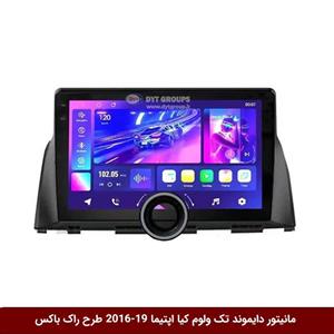 مانیتور دایموند تک ولوم کیا اپتیما 2016 طرح راک باکس مدل 10 و 11 اینچ