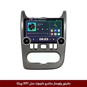 مانیتور ولوم‌دار ساندرو برند دایموند 2K مدل X97 FLY وینکا – 9.7 اینچ