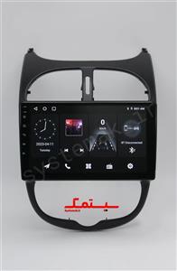 مانیتور دایموند 2K ولوم‌دار پژو 206 طرح راک باکس 10 و 11 اینچ [سیمکارت خور]