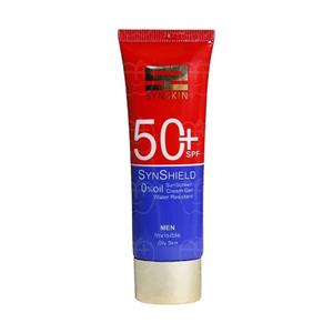 کرم ضد آفتاب SPF50 مردانه ساین شیلد مناسب پوست چرب 50 میلی لیتر
