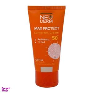کرم ضد آفتاب رنگی نئودرم مدل مکس پروتکت spf 50 حجم 50 میلی لیتر