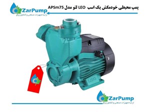 پمپ محیطی خودمکش یک اسب LEO لئو مدل APSm75