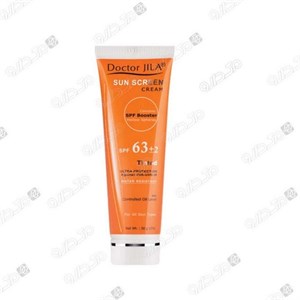 کرم ضد آفتاب رنگی مقاوم در برابر آب SPF 63 دکتر ژیلا