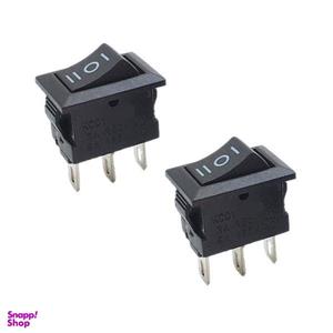 کلید راکر 3 پایه مدل 3PIN-KCD1 بسته 2 عددی