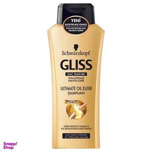شامپو مو گلیس (Gliss) کد B987 حجم 525 میلی‌لیتر