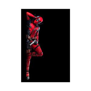 متال پوستر طرح deadpool 01