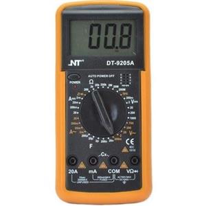 مولتی متر دیجیتال مدل DT9205A بهمراه باتری