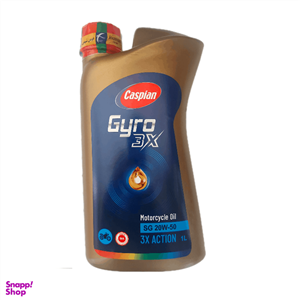 روغن موتور سیکلت کاسپین مدل SG20-50 حجم 1 لیتر