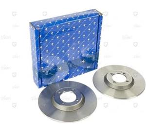 دیسک ترمزچرخ های جلو-266*22- ( دست دوعددی) پژو 206 ایساکو – گارانتی پلاس