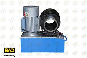 دستگاه پرس شیلنگ هیدرولیک ۲ اینچ شیر دستی رومیزی ( مدل شاهوار )