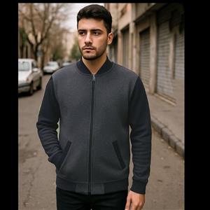 بافت مردانه زیپ دار مدل seasonکد 6433