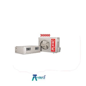 داکت اسپلیت ایران رادیاتور 36000 IAC-36CH/A بدون کویل آب گرم
