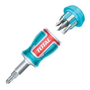 پیچ گوشتی مشتی توتال مدل TACSDS0706 مجموعه 8 عددی