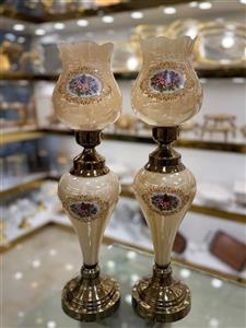 شمعدان گلدار آنتیک 9020