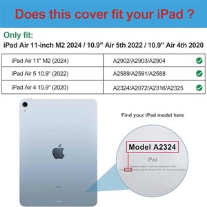 کاور سامورایی مدل Neo Stand مناسب برای تبلت اپل iPad Air 11 2024  iPad Air 11 2025 ارسال پس کرایه