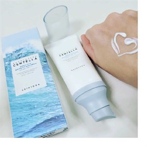 ضد آفتاب سنتلا اسکین 1004 اصل کره جنوبی بی رنگ SPF50 میل50