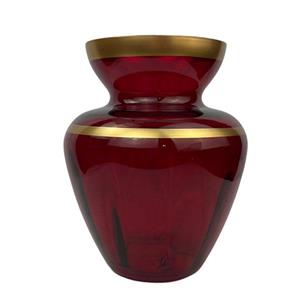گلدان دکوری مدل شیشه ای کوزه ای سایز 1 کد 0815