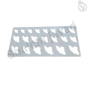 شابلون سنگ تراشی نقشه ایران   قالب دقیق طراحی نگین و سنگ‌های طرح ایران برای گوهرتراشی و زیورآلات
