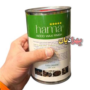روغن گیاهی چوب HAMA هاما گردویی ۱ لیتر