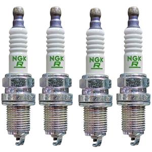 شمع خودرو ان جی کی مدل ORG.Jpn کد BKR6E11 پایه کوتاه مناسب برای تیبا ، کوییک ، اطلس بسته ۴ عددی