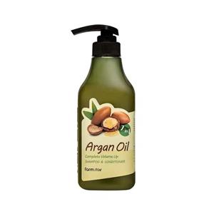 شامپو حجم دهنده و نرم کننده 2 در 1 روغن آرگان فارم استی