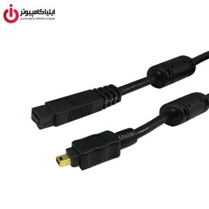 کابل دیتا 1394 تبدیل 8 پین به 4 پین امگا به طول 1.8 متر  Omega 1394 Cable 8 Pin To 4 Pin 1.8m