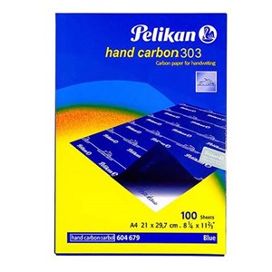 کاغذ کاربن آبی مدل پلیکان Pelikan سایز A4 بسته 100 عددی