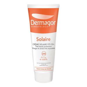 ضد آفتاب بی‌رنگ  SPF50 پوست نرمال تا خشک درماگور