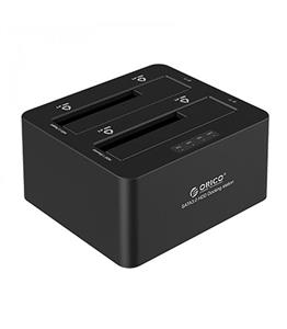 داک هارددیسک 2.5 و 3.5 اینچی USB 3.0 اوریکو مدل 6629US3-C Orico 6629US3-C 2-Bay 2.5/3.5 inch USB 3.0 Hard Drive Dock