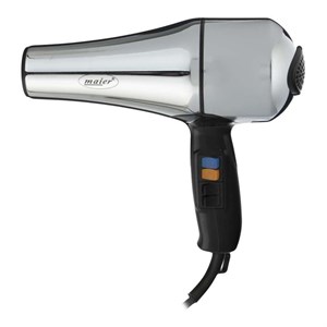 سشوار حرفه ای بدنه استیل  مایر آلمان همراه با گارانتی 12 ماهه  با قدرت بسیار عالی 4500 وات  ( ارسال رایگان و فوری ) 