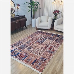 فرشینه مدرن طرح تکه دوزی