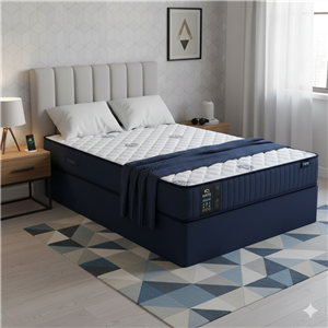 تشک یک نفره نفیس مدل نیلوفر B – سایز 120×200