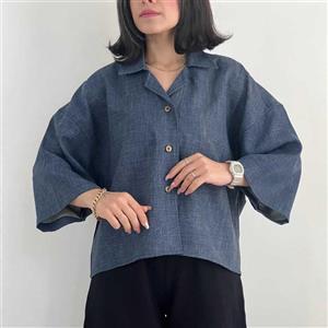 شومیز زنانه طرح جین کد 1310