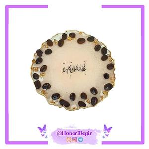 زیرلیوانی رزینی قهوه عشق