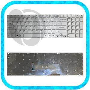 کیبورد لپ تاپ سونی  SVF152 سفید - بدون فریم اینتر کوچک - نو