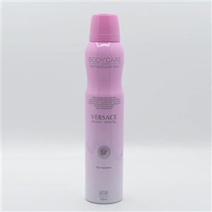 اسپری ضد تعریق بادی کر (Body Care) مدل Versace مشکی حجم 200 میلی‌لیتر