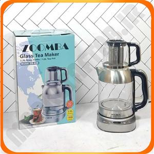 چای ساز روهمی بدنه پیرکس ZB-605 زومبا