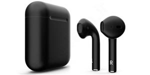 هدفون بی‌ سیم اپل ایرپاد 2 مشکی مات Apple AirPods 2 Black Matte Edition Wireless Headphones