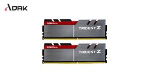 رم دسکتاپ DDR4 دو کاناله 3000 مگاهرتز CL15 جی اسکیل مدل Trident Z ظرفیت 16 گیگابایت G.SKILL - Dual Channel 16GB - 3000 - (2x8GB) - Trident Z