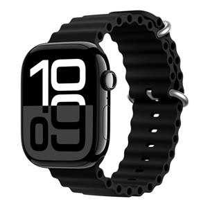 ساعت هوشمند 45 میلی متری مدل KW90 MAX با بند سیلیکونی 