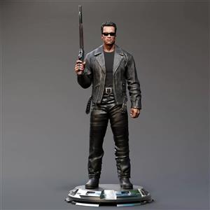 🤖 فیگور ترمیناتور T-800 (Terminator) | ارتفاع ۴۰ سانتی‌متر | جنس PLA