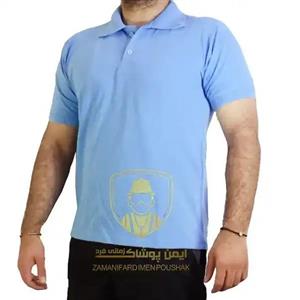 تی شرت جودون رنگ آبی آسمانی