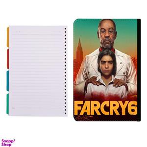 کلاسور طرح بازی farcry کد 280 به همراه کاغذ کلاسور 