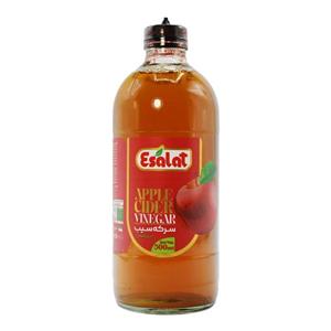 سرکه سیب اصالت ESALAT حجم 500 میلی لیتر